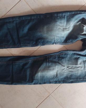 jeans tecnici moto  marchio PMJ con protezioni KNO