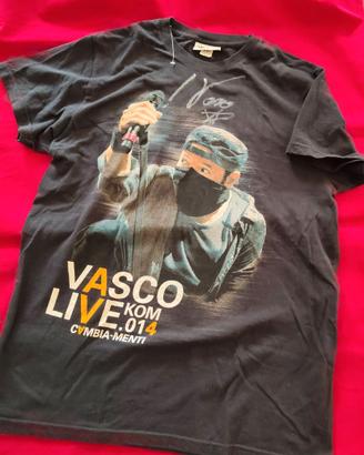 maglia autografata da VASCO ROSSI cimelio musicale