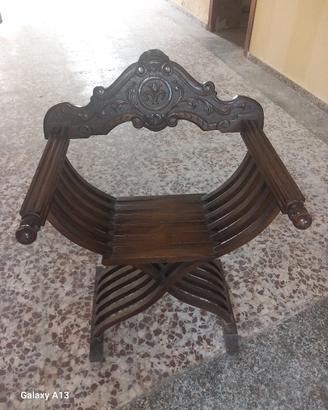 sedia in legno 