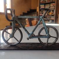 bici Bianchi in ferro artigianale 22*12