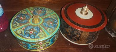 Scatole antiche vintage latta anni 50