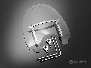 Parabrezza Paravento Harley Davidson Honda Yamaha