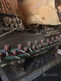 ANTICO GALEONE ORIGINALE FINE 800 Le Soleil Royale