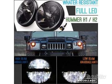 Coppia Fari FULL LED 7'' per HUMMER H1 H2 6500K
