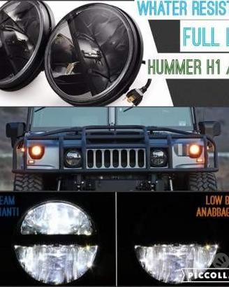 Coppia Fari FULL LED 7'' per HUMMER H1 H2 6500K