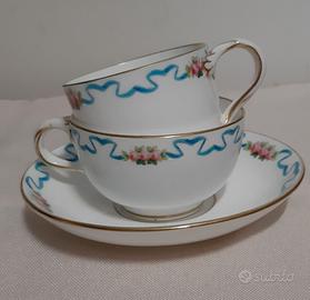 Set tazza e demi-tasse da tea Vintage