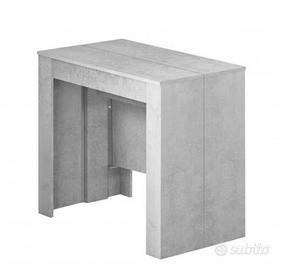 Console allungabile - color cemento