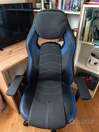 Sedia da gioco con schienale alto
