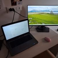 portatile più monitor dell