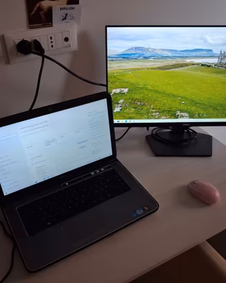 portatile più monitor dell