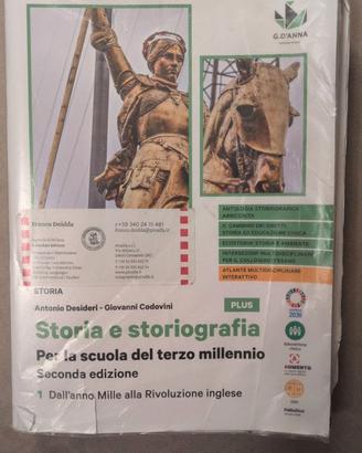Storia e storiografia 1 D'Anna - 9788857793238