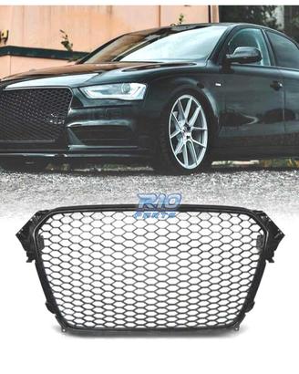 GRIGLIA AUDI A4 B8 11-15 LOOK RS NERO LUCIDO PDC
