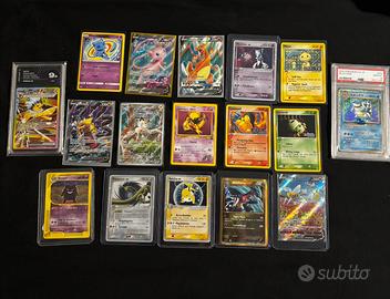 Lotto carte pokemon