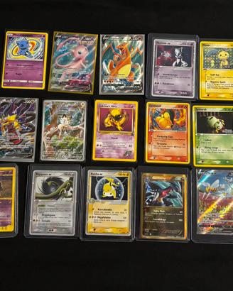 Lotto carte pokemon