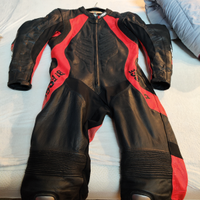 Tuta moto in pelle BIESSE