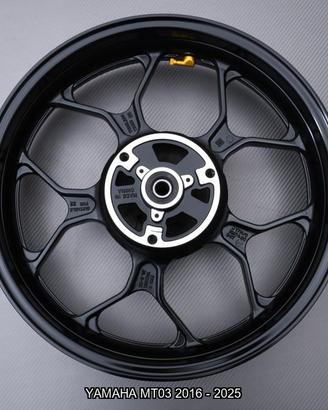 Cerchio posteriore YAMAHA MT03 320 2016 2025 MT-03