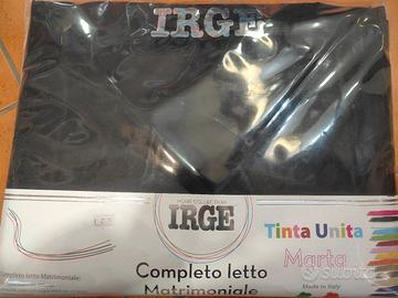 LENZUOLA MATRIMONIALI NERE