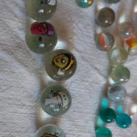 biglie in vetro+in gomma