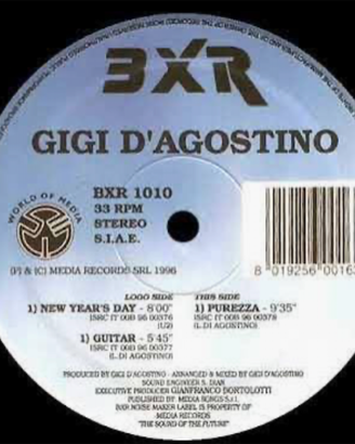 vinile Gigi D’Agostino – New Year’s Day BXR 1010