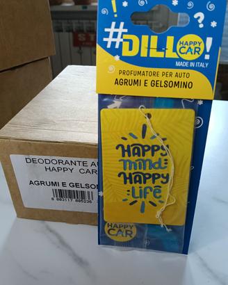 PROFUMATORE DEODORANTE PER AUTO Agrumi e Gelsomino