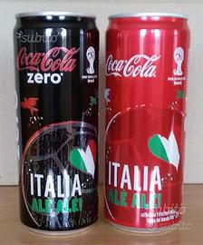 Coca Cola lattine "Italia" Mondiali di calcio 2014