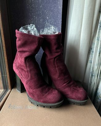 Stivaletti Roberta Martini Bordeaux n. 37