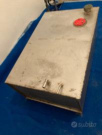 Serbatoio benzina acciaio inox C: 88 litri