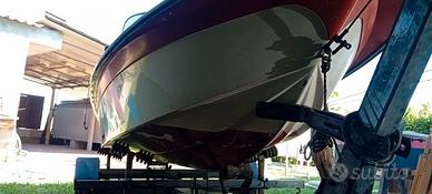 Barca Silentcraft Motore johnson carrello Langhi