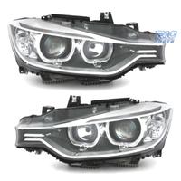 FARI BMW F30 31 11-15 OCCHI ANGEL LED FONDO NERO