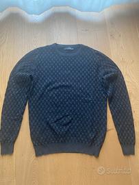 Maglione Antony Morato testurizzato a scacchi 👕