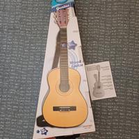 Chitarra acustica per bambini con plettro