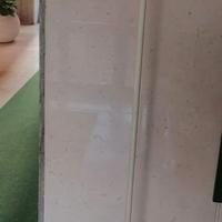 Piantana da terra in metallo e Vetro Murano Afffar