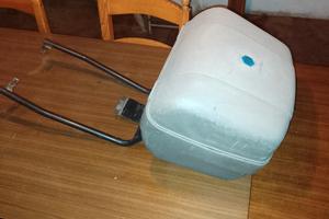 porta bauletto e bauletto piaggio 