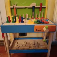 Banco da lavoro gioco bambini