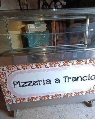 Vetrina calda per pizzeria 