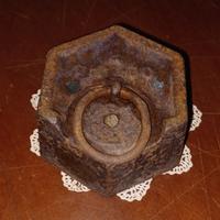 RARO ANTICO PESO IN FERRO 2 CHILI MERCANTI ANNI 60