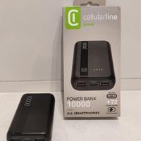 Power bank Cellularline 10000 mAh Black