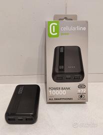 Power bank Cellularline 10000 mAh Black