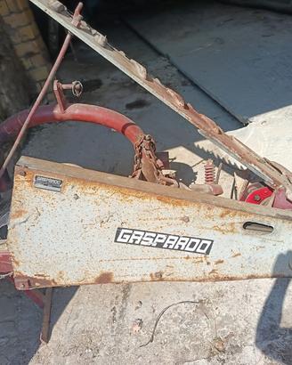Barra falciante gaspardo e ranghinatore