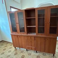 Credenza mobile cucina vetrina