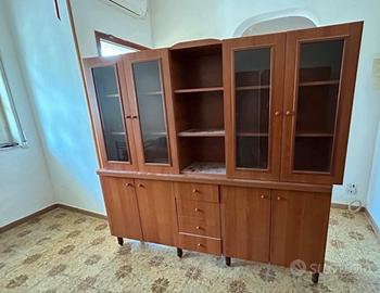 Credenza mobile cucina vetrina