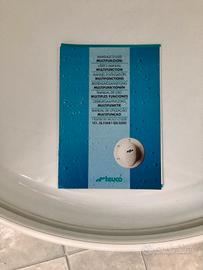 Cabina doccia multifunzionale tonda 90X90 cm