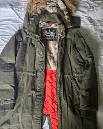 Giubbotto Parka Mistral taglia M con pelo 