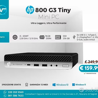 Mini PC HP 800G3 i5 6th gen 16GB DDR4 256 SSD