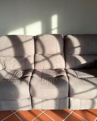 Divano relax 3 posti