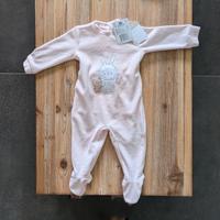 Tutina chicco ciniglia neonata 9 mesi NUOVA