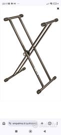 supporto per tastiera quiklok T20bk 