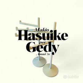 Piantana porta asciugamani vintage