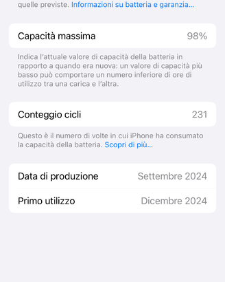 iPhone 14pro 512g garanzia Apple