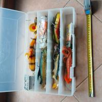 cassetta di esche da luccio